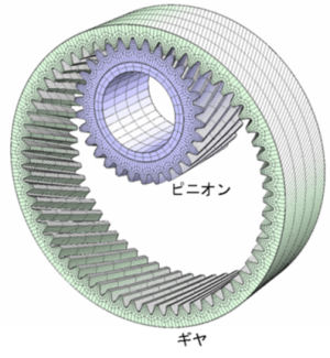 Helical3D(内接ヘリカルギヤモデル)